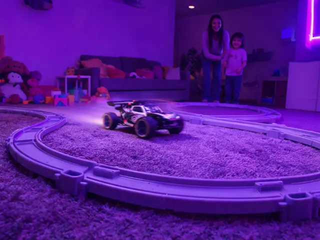 RC toy action track