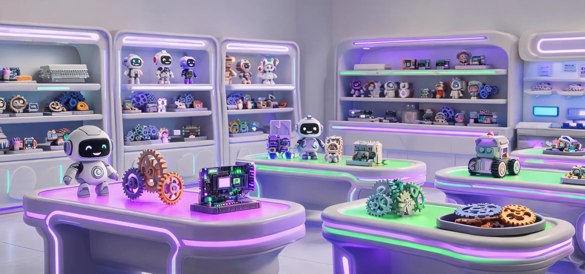 Interactive toy technology lab